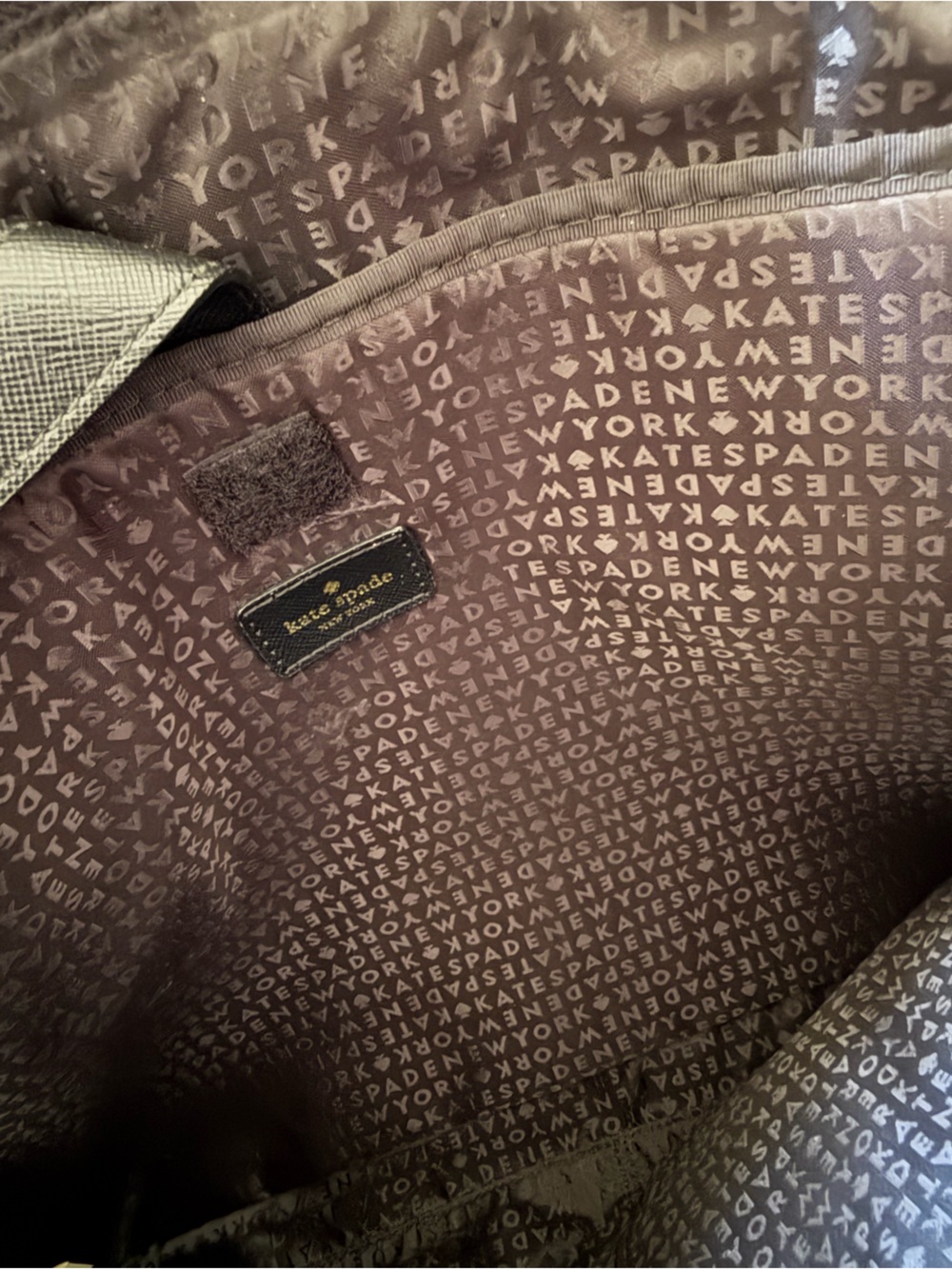 kate spade Black Nylon Laptop Bag with Crossbody Strap - Picture 2 of 3